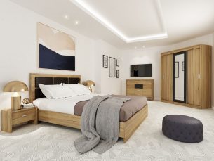 Set Mobila Dormitor Luna-Ecoline