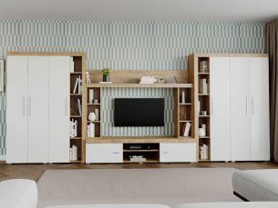 Mobila sufragerie - Living Milan C3 DUO Stejar