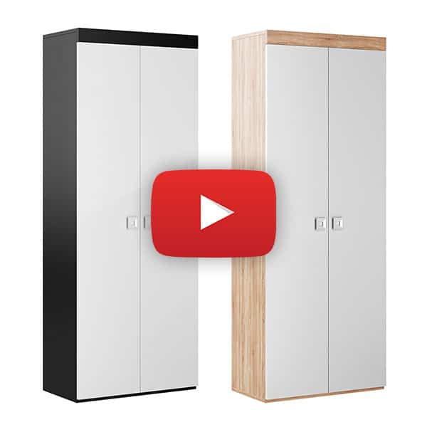 video de montaj dulap living clop