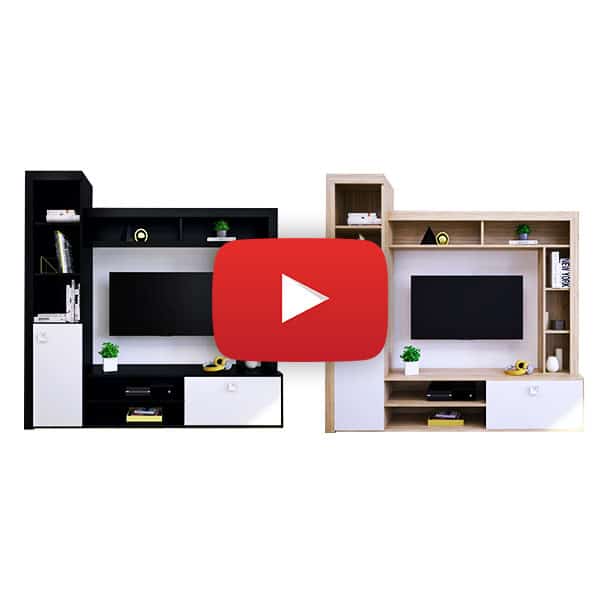 video de montaj living clop