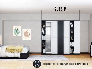Dressing 2.56m / Dulap Dormitor Mario