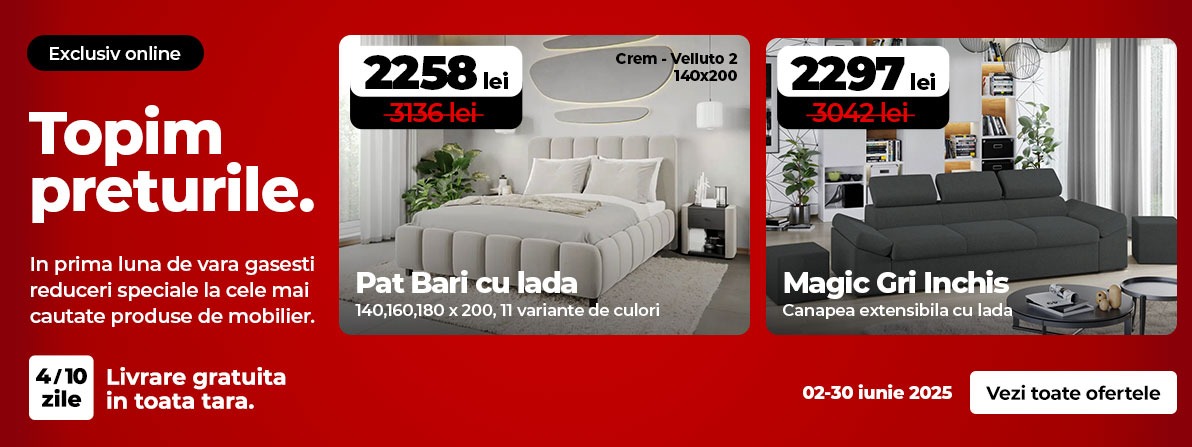 reduceri de vara la mobila