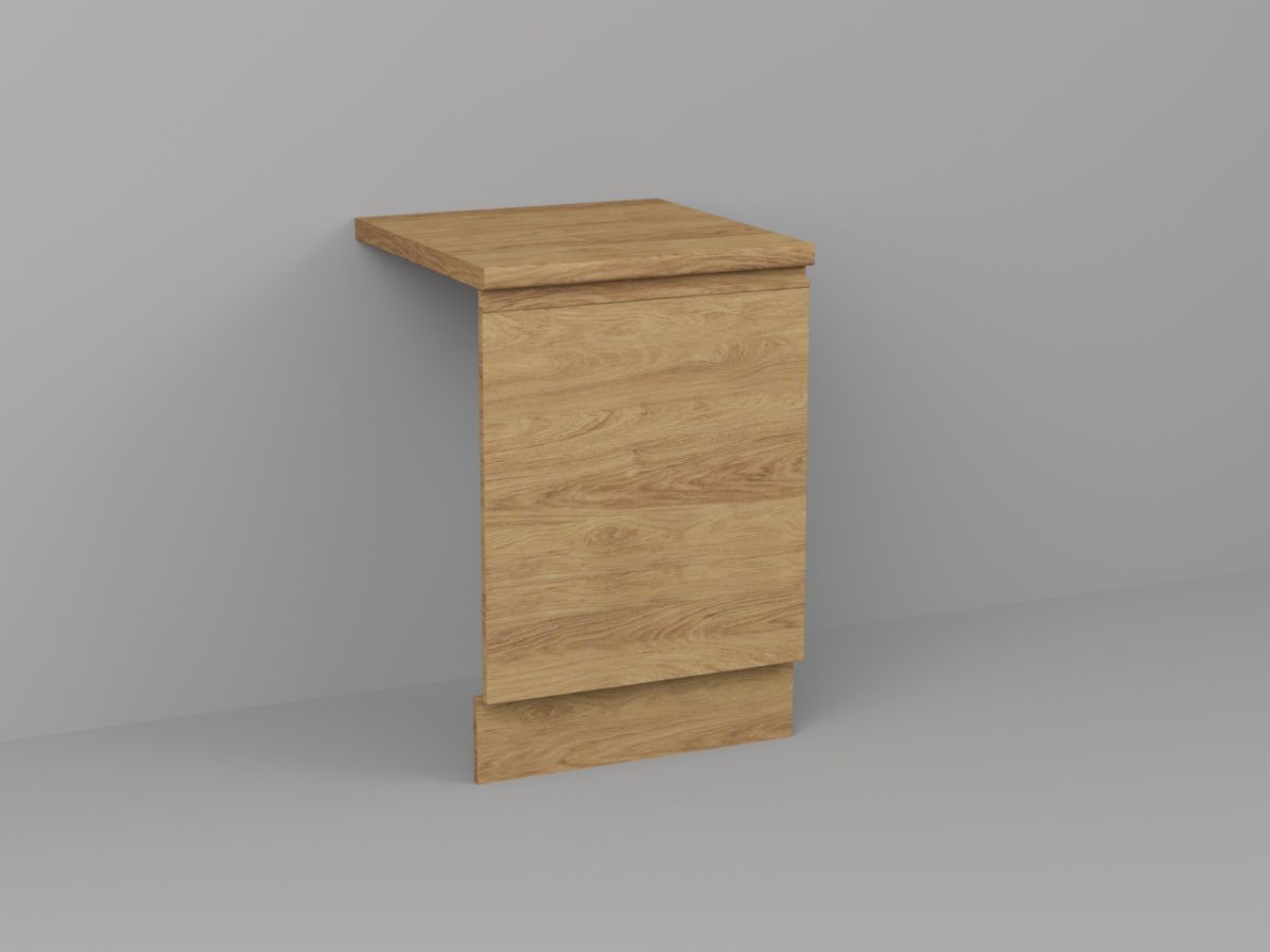 Front Masina de Spalat Vase 600 - Dori Hicori Natur