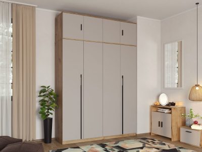Dulap Inalt 4U Casmir / Stejar Siena