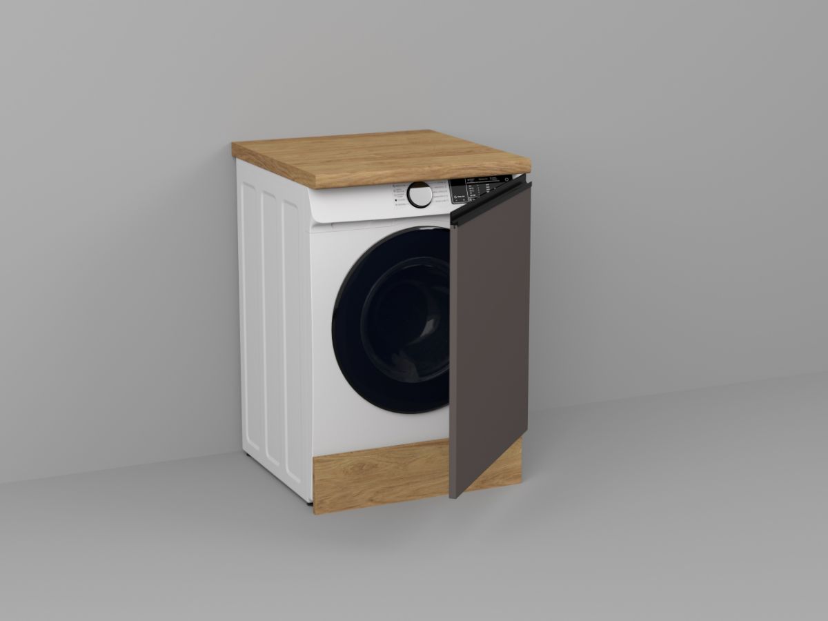 Front Masina de Spalat Rufe 600 - Dori Cobalt Grey