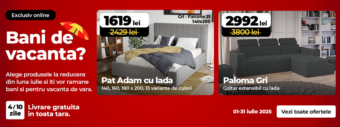 reduceri mobila iulie