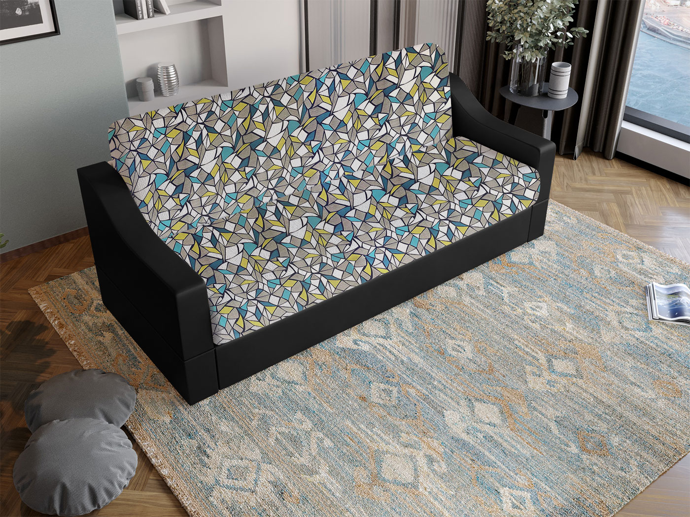 Canapea Atena Vigo 14 Extensibila cu lada image2