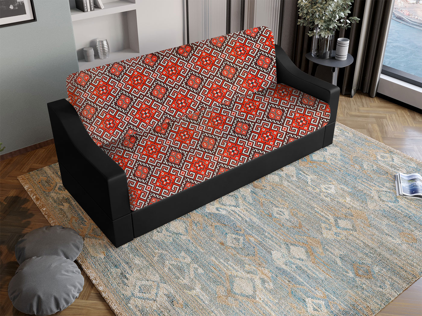 Canapea Atena Traditional 22 Extensibila cu lada image1