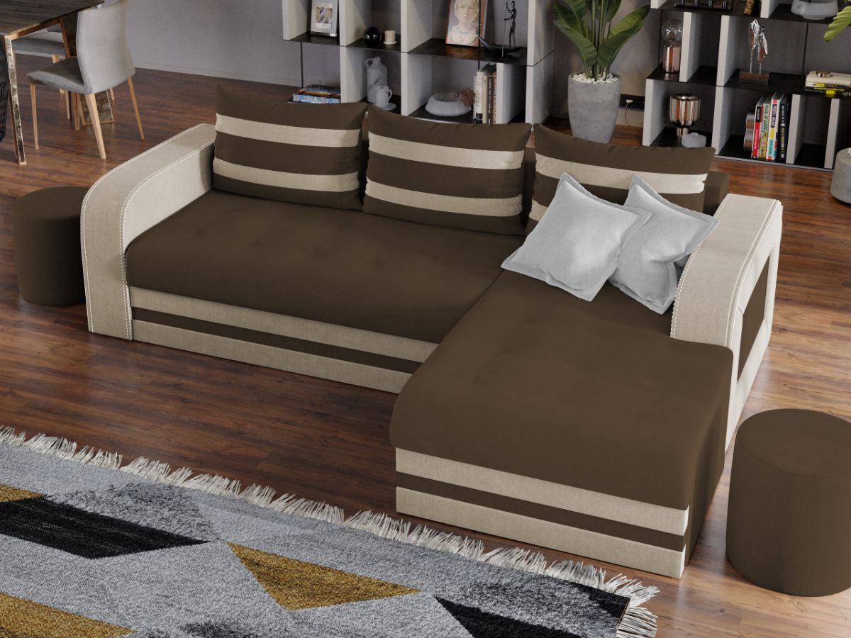 Coltar Delta Mixt Maro / Crem