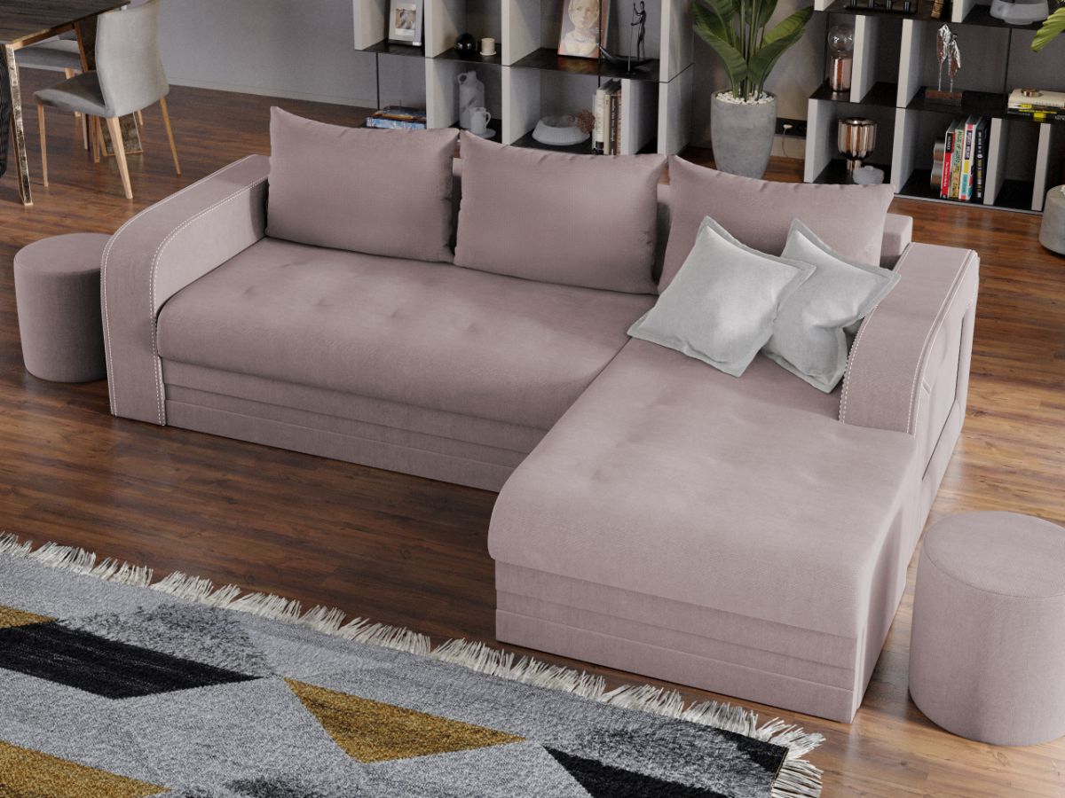 Coltar Delta Mixt Roze