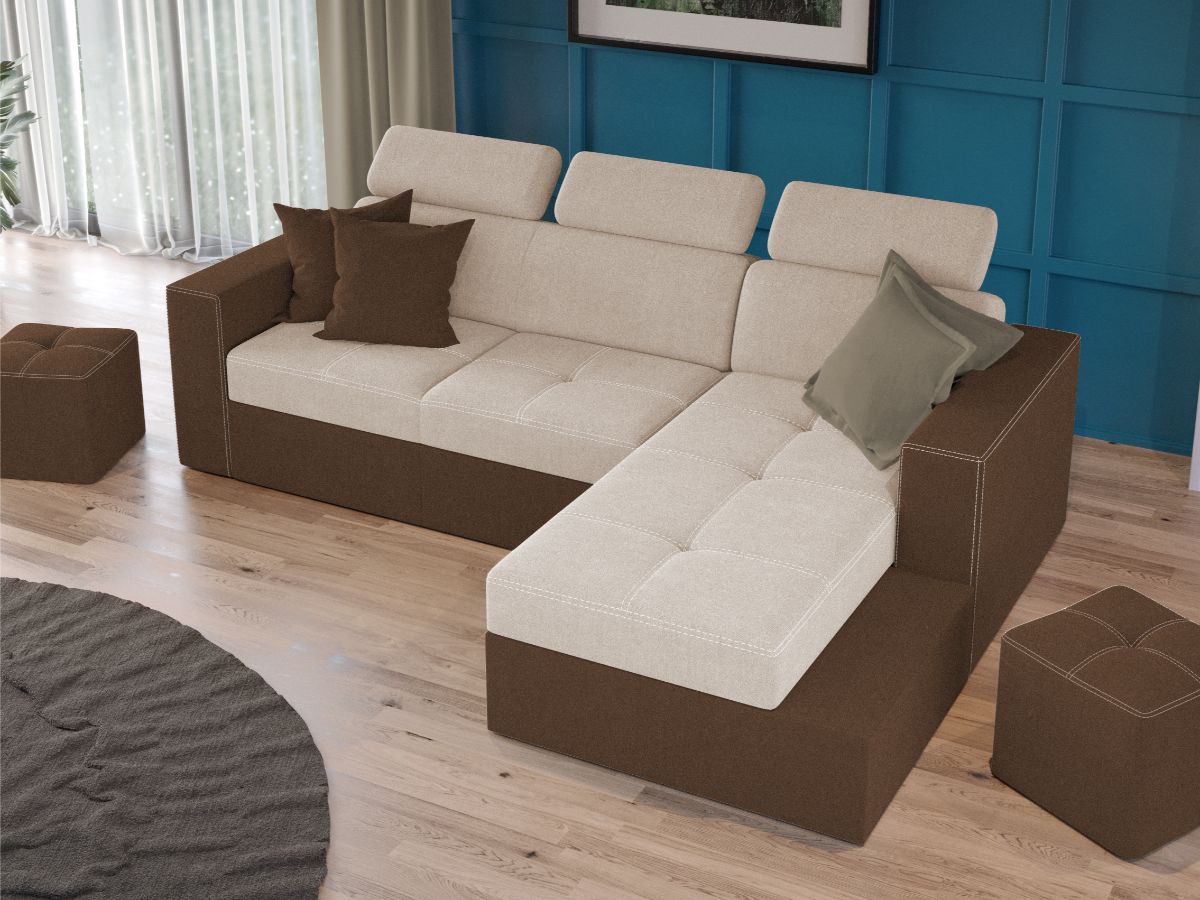 Coltar Extensibil Paloma Crem / Maro