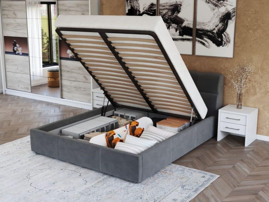 Chair Post-impressionism retail Depozitează smart, folosește paturile cu ladă de depozitare - Laguna