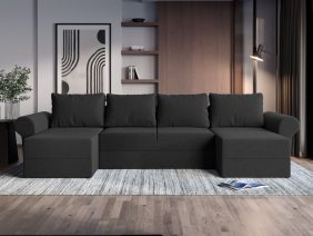 Coltar U Extensibil Bonito gri antracit