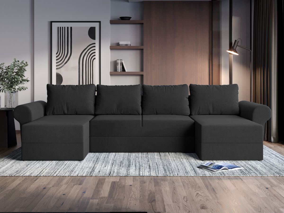 Coltar U Extensibil Bonito gri antracit