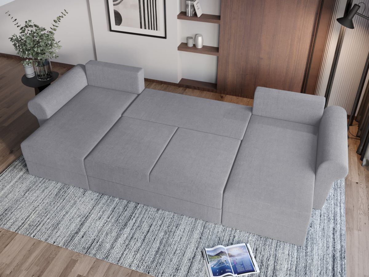 Coltar U Extensibil Bonito gri deschis - 3 | YEO