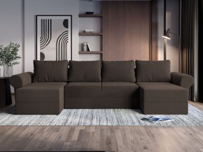 Coltar U Extensibil Bonito maro