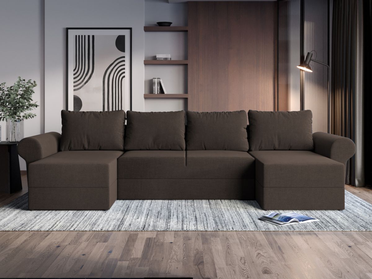 Coltar U Extensibil Bonito maro