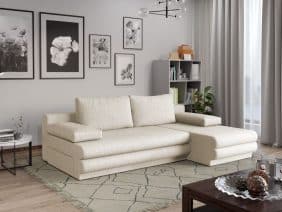 Coltar Extensibil Sensi plusat aspect lana alba