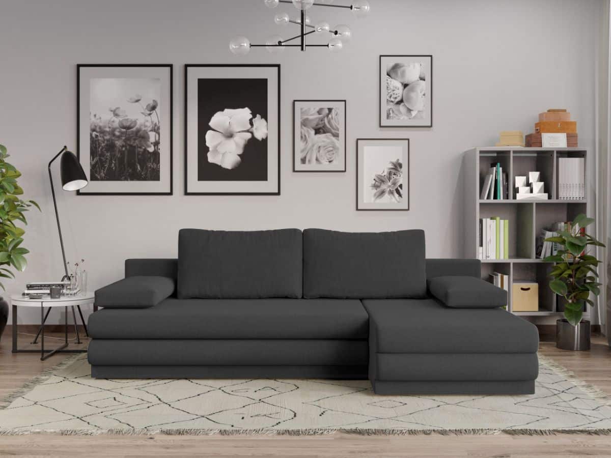 Coltar Extensibil Sensi Gri Inchis