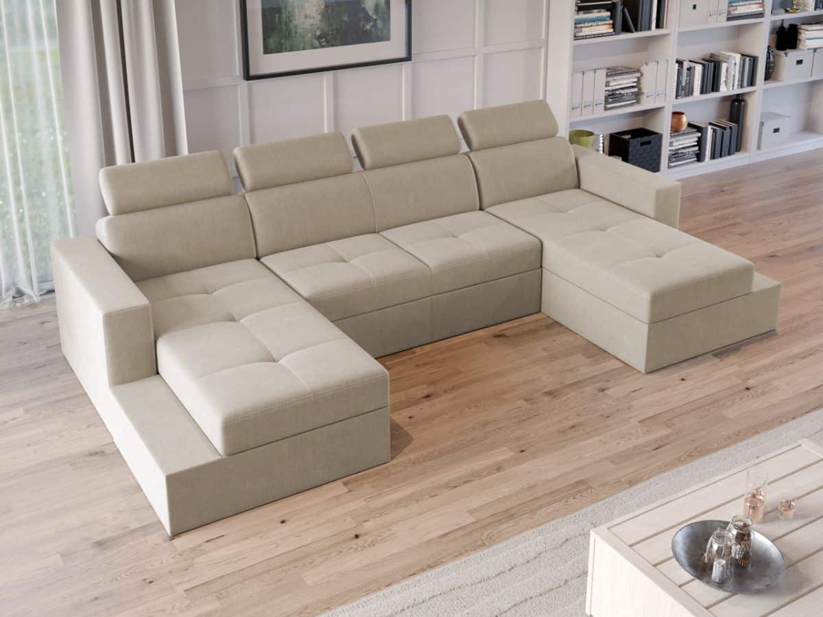 Coltar U Extensibil Paloma crem