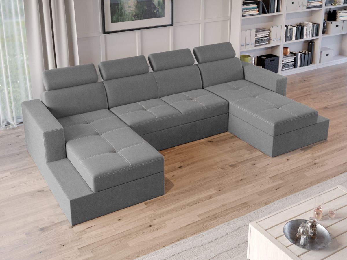 Coltar U Extensibil Paloma gri deschis