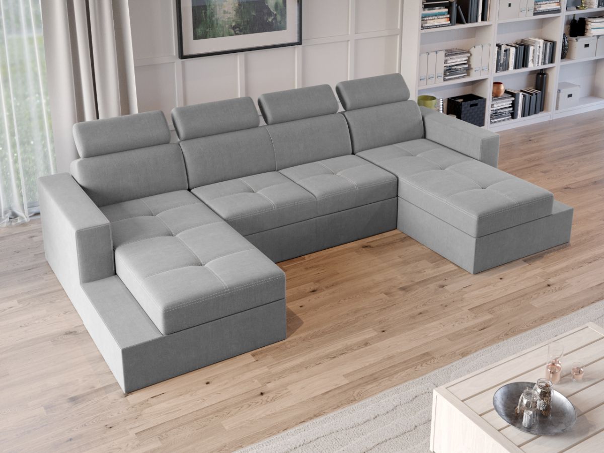 Coltar U Extensibil Paloma gri deschis