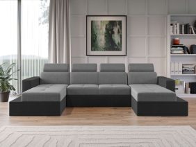 Coltar U Extensibil Paloma gri deschis / gri