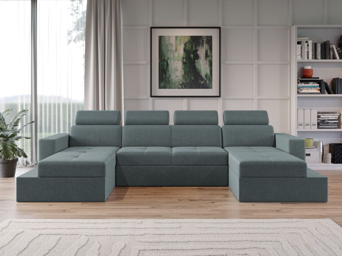 Coltar U Extensibil Paloma turcoaz - 1 | YEO