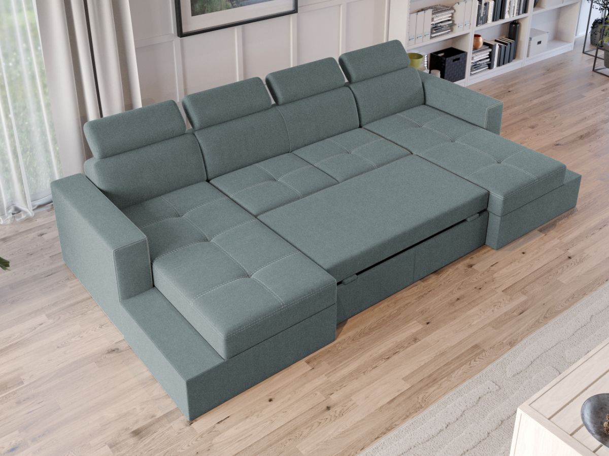 Coltar U Extensibil Paloma turcoaz - 2 | YEO