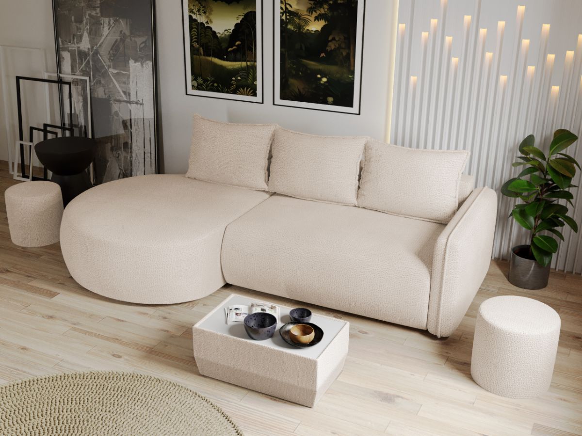 Coltar Extensibil Fiore Plusat Crem