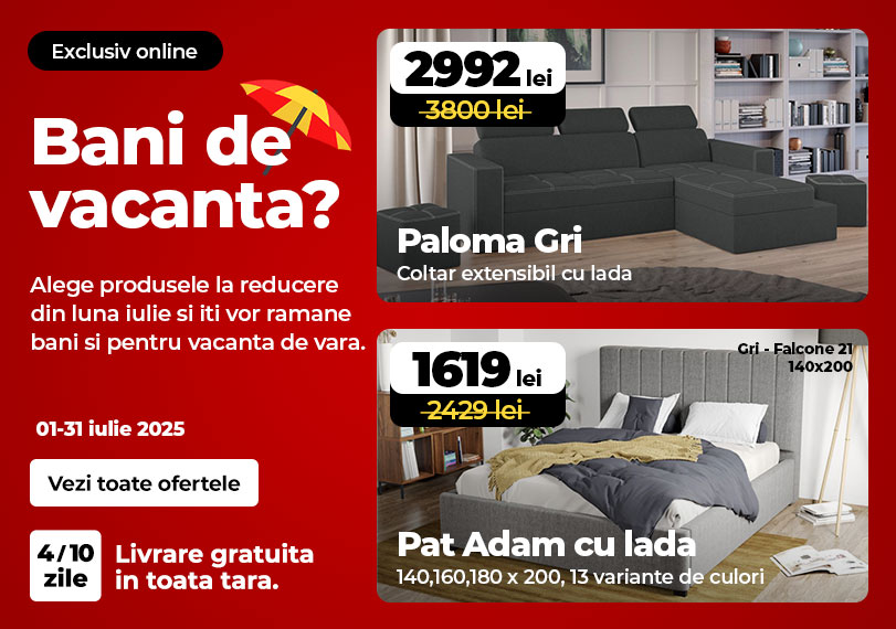 reduceri mobila iulie