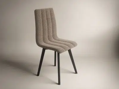 Scaun Karma Tapitat Cappuccino