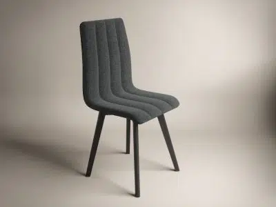 Scaun Karma Tapitat Gri