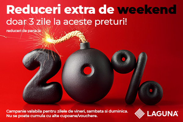 reduceri de weekend la mobila de pana la 20%