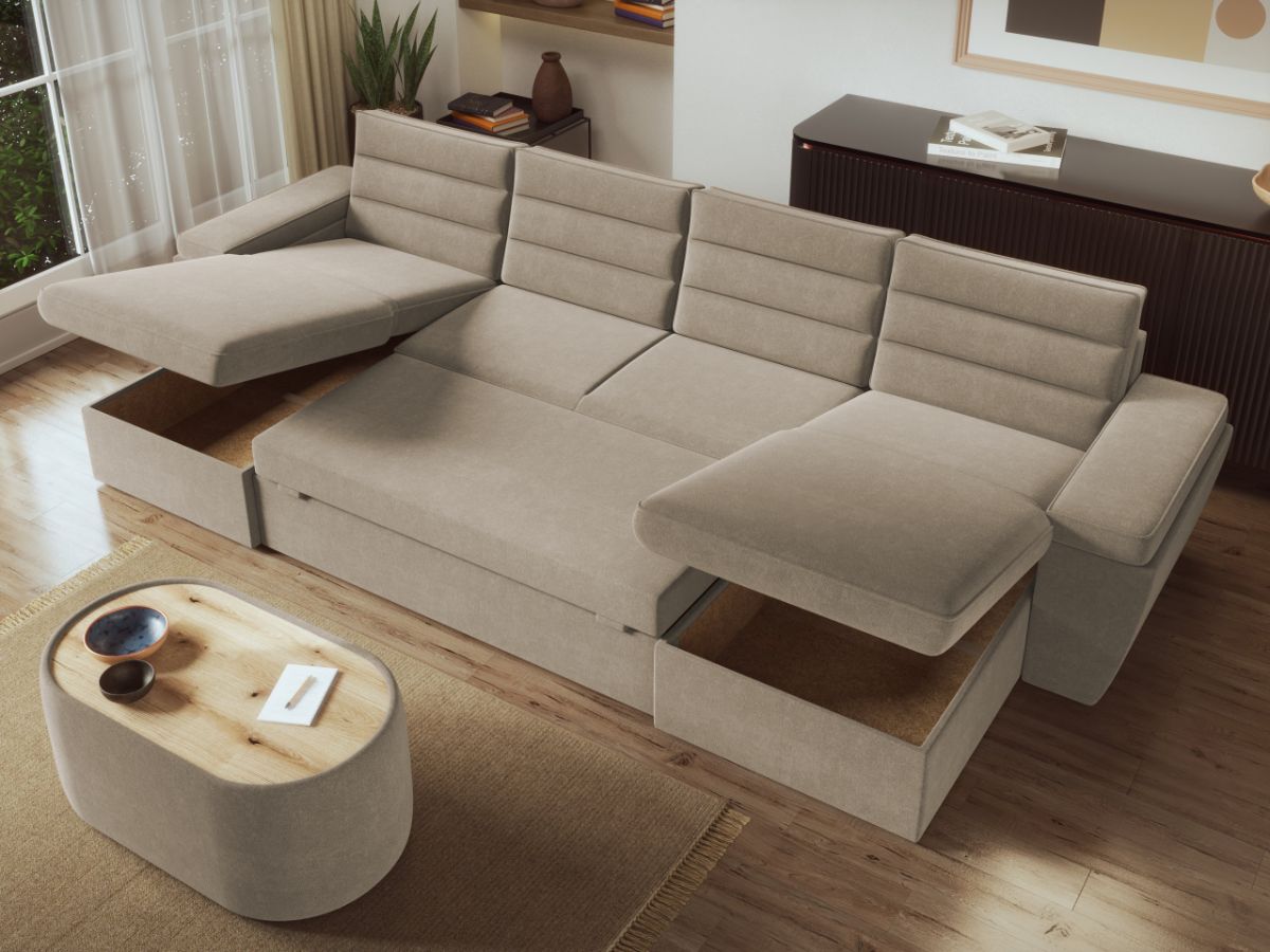 Coltar U Extensibil Spark Crem