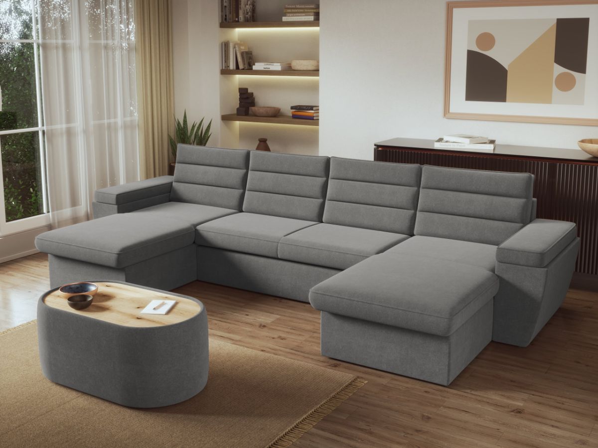 Coltar U Extensibil Spark Gri Deschis