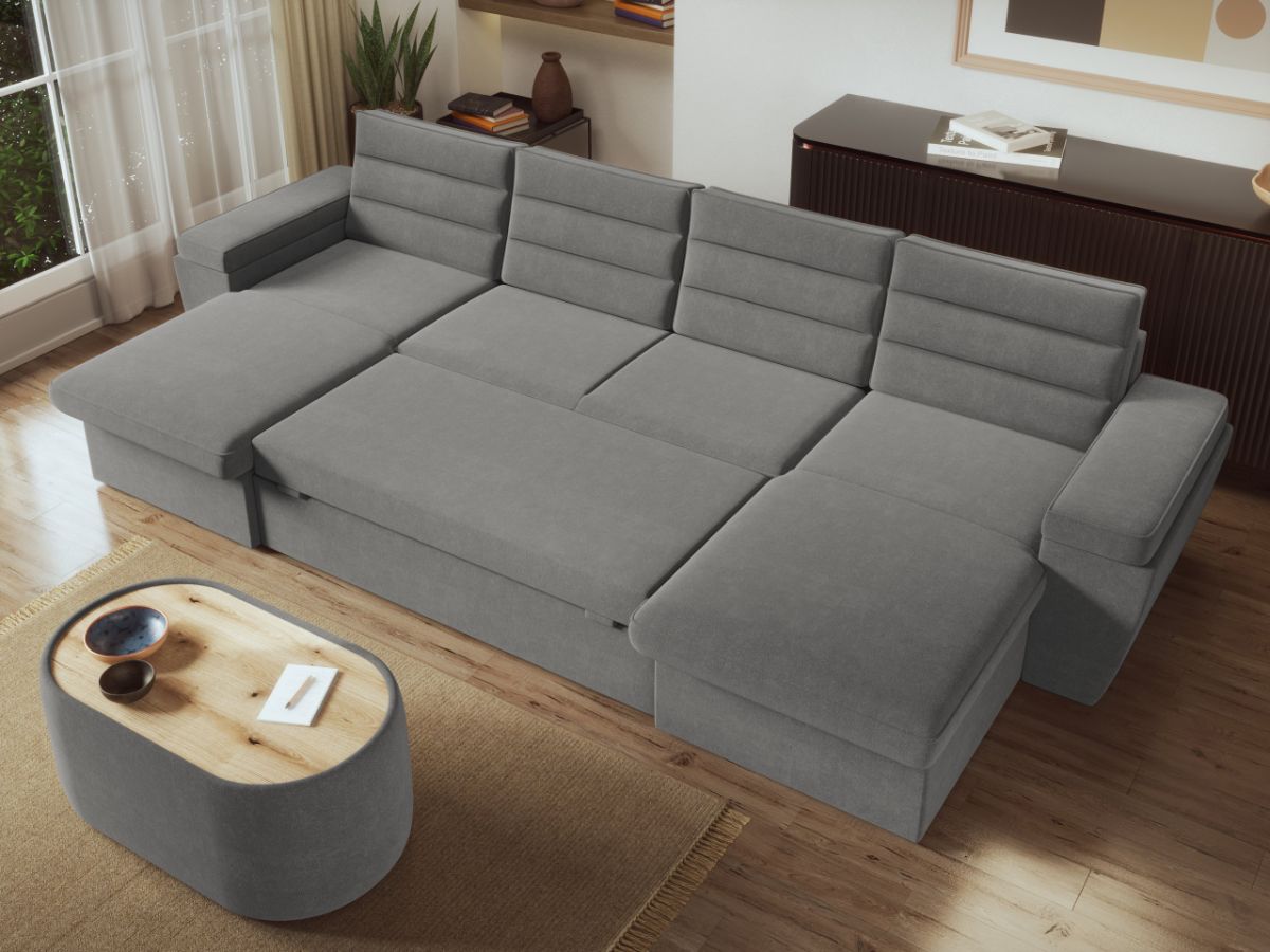 Coltar U Extensibil Spark Gri Deschis