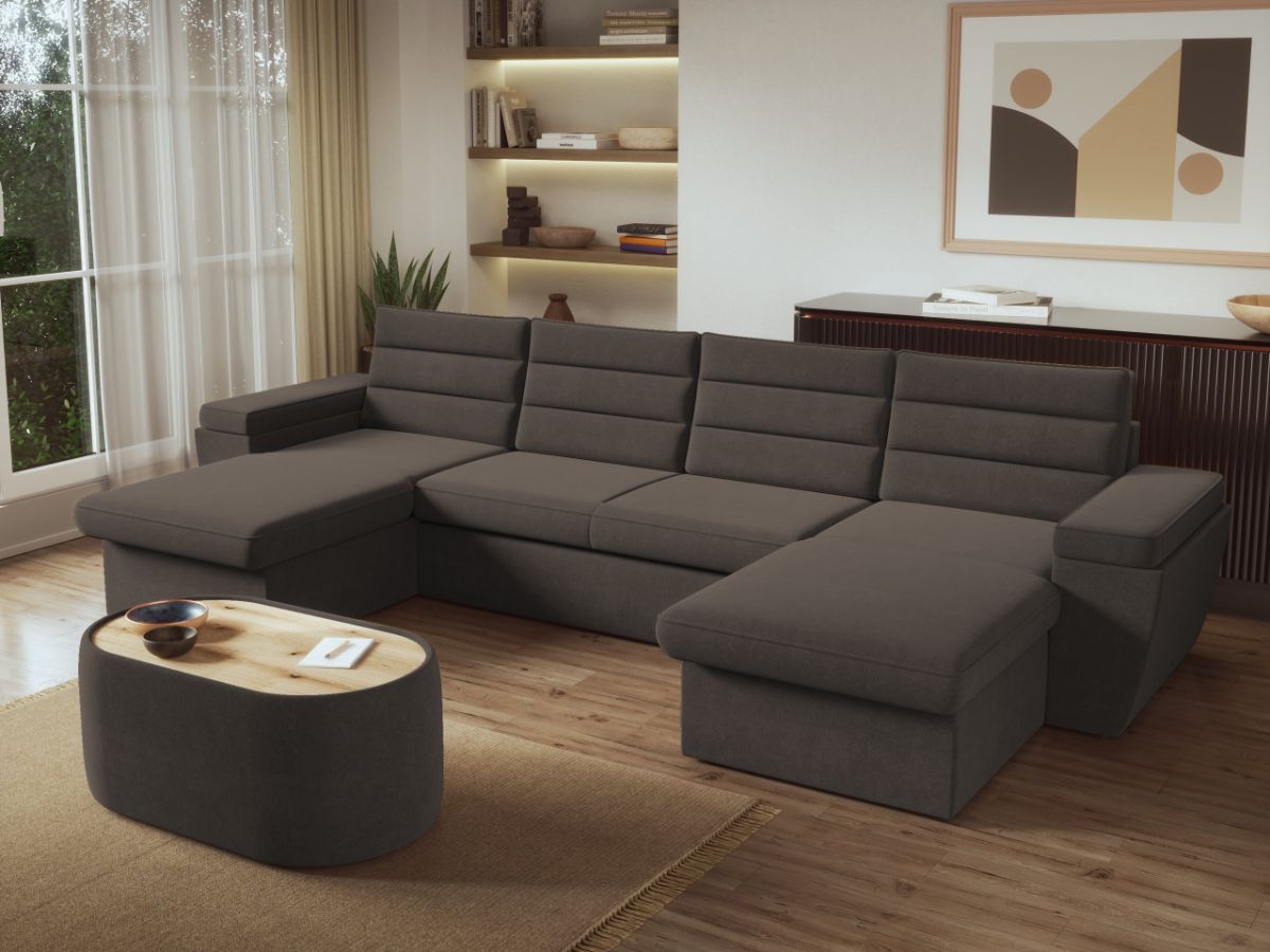 Coltar U Extensibil Spark Maro — imaginea 2