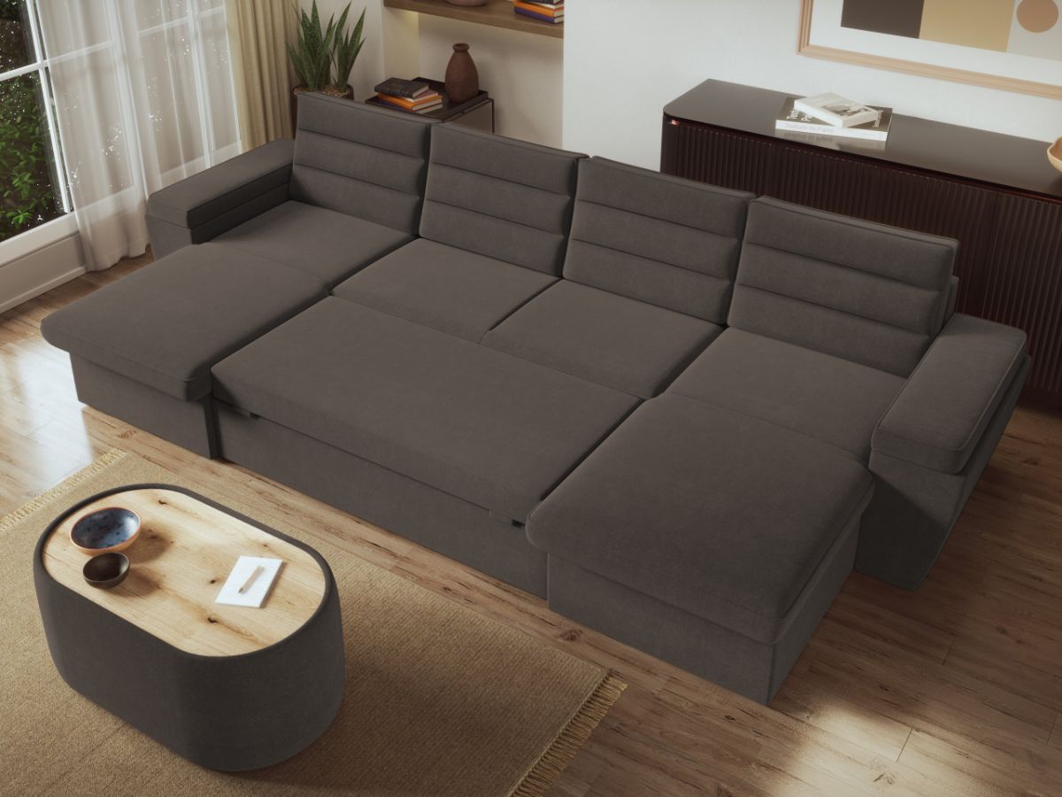 Coltar U Extensibil Spark Maro — imaginea 3