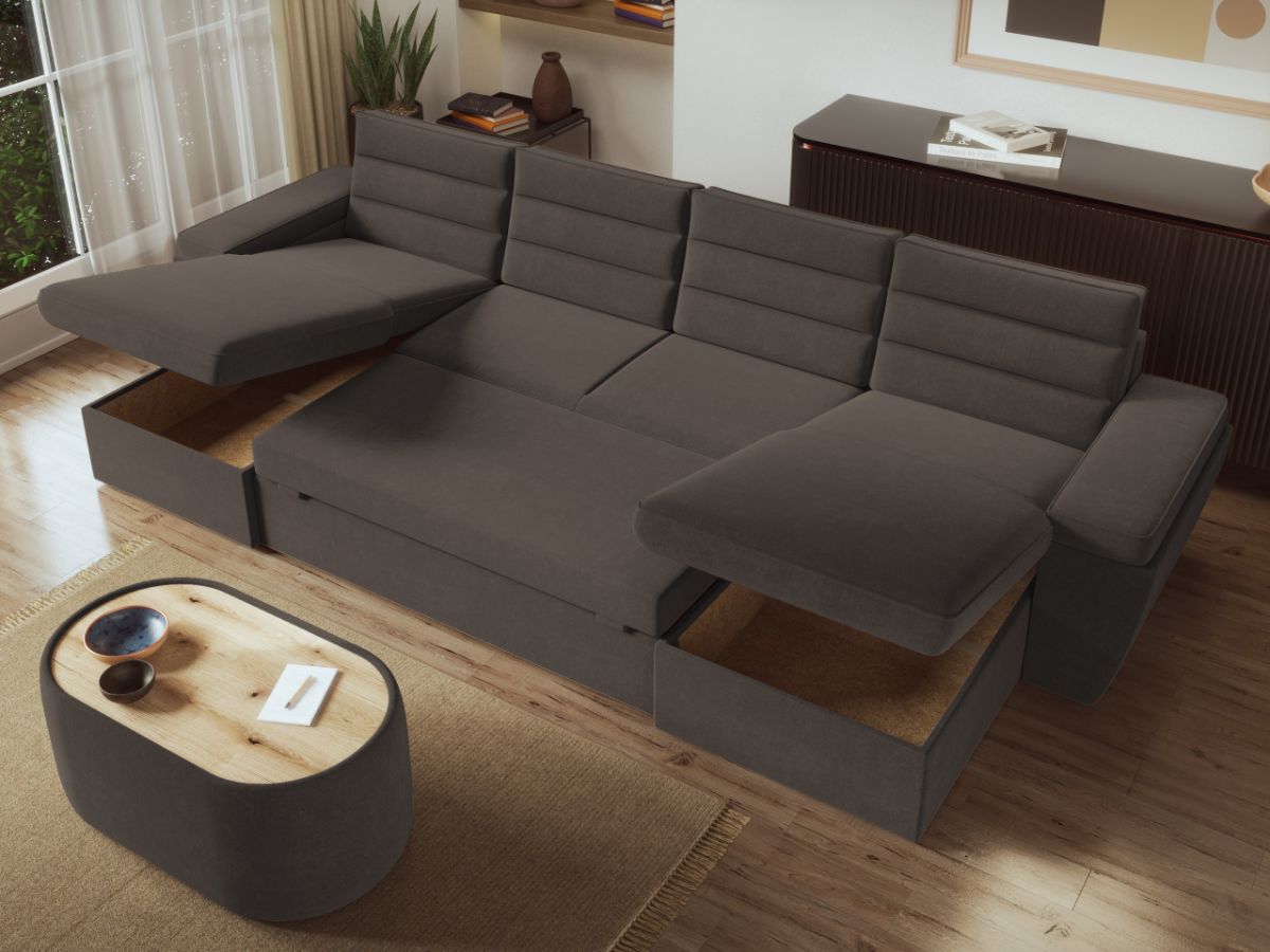 Coltar U Extensibil Spark Maro — imaginea 4